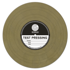 Gold 9221 vinyl pressing color
