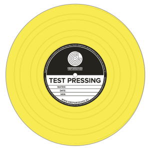 Yellow 8308 vinyl sample color