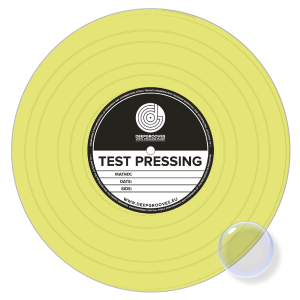 Yellow TR 9340 Vinyl sample color